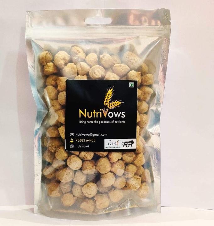 NutriVows%20SOYA%20Chunks%20%5BSoyabean%20Wadi%5D%20(900%20G)%20-%20Image%202