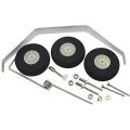 Aluminum Landing Gear Wheel Kit For RC Airplane Replacement. 