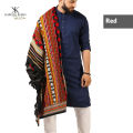 Shawl For Men Colorful Mehrabi Sindhi Tharri  Balochi Marri Chaddar Wadera Shawl. 