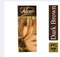 Adore Hair Dye Dark Brown 43 for men and women,by Forvil. 
