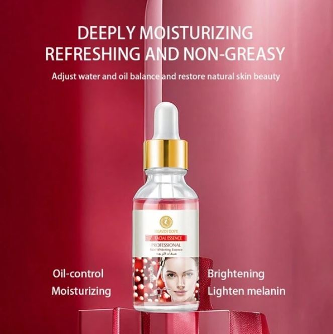 HEAVEN Dove Keratin Facial Essence Serum Moisturizing Brightening Special Skin Care – 30 ml