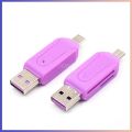 2 In1 SD/TF Card Reader For Type C USB Male OTG Adapter Extra Memory Store Adapter For Samsung HuaWei Xiaomi Laptop Accessories. 