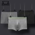 Elastic Waist Men Boxers Cozy Hygienic Men's Winter Underwear Plush Waistband Soft Warm U Convex Boxers Ideal for Southeast Asian Buyers Men Boxer Briefs. 