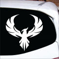 Phoenix bird vinyl sticker decal, firebird decal, phoenix rising sticker, phoenix decal, sticker for car, tumbler decal, laptop decal. 