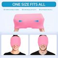 Migraine Relief Cap for Migraines, Headaches, Sinuses, Tension Relief Headache Relief Cap for Men & Women Hot and Cold Therapy Relaxing Thermax Migraine Cap, Migrane Relaxing Cap. 