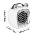 Imported Mini Electric Fan Heater For Indoor Use / High Quality Table Fan Heater. 