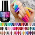 【2024】 7ML Nail Polish Gel Cat Eye Acryl Gel Semi-Permanent Nail Base Coat Pastel Varnish Shinny Gellac Lacquer Manicure Decor SA1571. 