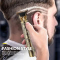 T9 Trimmer VINTAGE  trimmer metal RECHARGEABLE Electric Hair CLIPPER Cutting Machine Professional Hair Barber Trimmer For Men. 