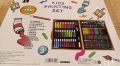 Kids wood painting set art box colour box colouring box colour pencils crayon watercolor markers and many more. 