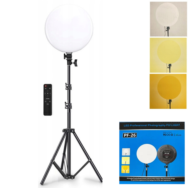 Professional LED Studio Fill Light, perfect for capturing stunning images and videos with ease."