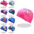 MeterMall Kids Cartoon Swimming Caps Digital Printing High Elastic Sports Swim Pool Hat Diving Hats For Boys Girls. 