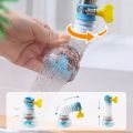 Kitchen accessories fan faucet tap shower | 360 rotatable water filter  | Silicone Flexible Water Tap Shower Head With Water Filter Sprink. 