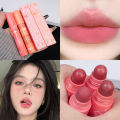 1Pcs 4 in 1 Lipstick Set Velvet Long Lasting Lipstick Woman Matte Peach Red Lip Tint Non-stick Cup Lip Gloss Makeup. 