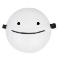 White Smile Dreams Masks Anime White Helmet Cosplay Mask Halloween Masks Party Props Accessories Cosplay Costume Fantasy. 