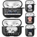 【Solo Yolo】Popular Anime Jujutsu Kaisen Earphone Case for Apple Airpods 1 2 3 Pro 2 Fushiguro Megumi Gojo Satoru Ryomen Protective Cases. 