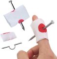 Nail Through Finger Joke Gag Gift & Prank Trick. 