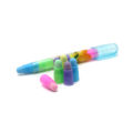 Pack of 6 Fancy Rocket Eraser Pen Shape Push Erasers for Kids / Stylish Erasers for Girls, Boys / Cute Eraser Birthday Return Gift for Kids. 