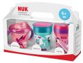 Nuk Baby Set  Cup Learn -To- Drink Training Set Girl. 