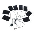 1 Set Winter USB Electric Heated Jacket Heating Pad Outdoor Themal Warm Heating Vest Pads For DIY Heated Clothing 3/5/6/8 Pads. 