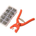 HIGH QUALITY BUTTON PRESSING PLIER TOOL_ Pliers Button Press Tool_EASY AND PORTABLE BUTTON PUNCH PILIER_CLOTHES SEWING BUTTONS PUNCHING TOOL_ Helpful No Sewing Long Lifespan Clothing Installation Tools Button for Baby Clothes Hand Pressing button Machine. 
