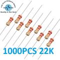 50,100,200,500,1000,PCS 22K Ohm 1/4 Watt 5% Carbon Film Resistor Through Hole In Pakistan. 