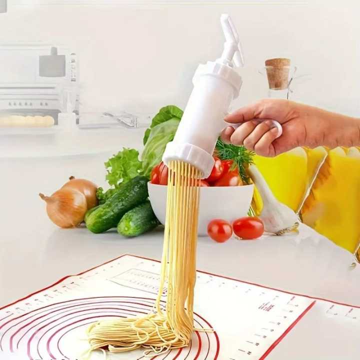 8 In 1 Plastic Manual Press Pasta Maker
