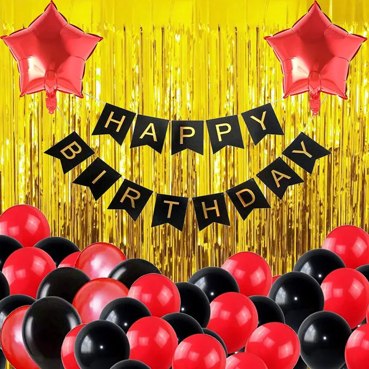 Happy%20Birthday%20Theme%20Decoration%20Set%20Happy%20Birthday%20Card%20&%20Foil%20curtain%20Set%20For%20Charming%20Birthday%20Party%20With%20Foil%20Stars%20Balloons%20and%20Latex%20Balloons%20Set-Beautiful%20Birthday%20Accessories%20-%20Image%202