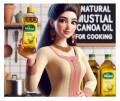 Mustard Canola Cooking Oil 1 liter | Premium Natural Sarsoo Canola Cooking Oil - Healthy and Versatile. 