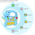 Cute Happy Dinosaur Piano With Light And Sound Creative Toy For Kids. 