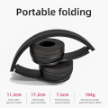 P47 Over-Ear Wireless Headphones Bluetooth 5.1 SD Card Support FM Mic LED Lights. 