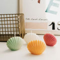 Mini Seashell Scented Candle Set of 2 Coastal Decor Home Fragrance. 