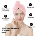 Hair Towel Wrap Turban for Women Absorbent Hair-Drying Bathrobe Magic Towel Super Quick-Drying. 