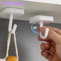Adjustable 90 Degree Hook Strong Adhesive Wall Hooks for Kitchen Bathroom No Drilling Needed Holds Heavy Items Set of 4. 