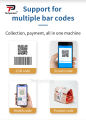 Speed X SP 9260 2D CMOS Barcode Scanner Wired Desktop USB QR Code Reader High Speed 1D and 2D Scanner for POS System Retail Shop and Supermarket Plug and Play Barcode Reader Best Desktop Scanner for Store Pharmacy and Business Billing System. 