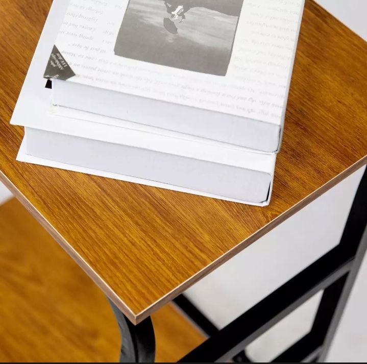 Movable%20Desk%20Side%20Table%20Tray%20Cart%204%20Wheels%20Wood%20Desktop%20Office%20Home%20Desk%20Shelf%20Organizer%20Bookcase%20Natural%20Wood%20Tone%20-%20Image%207