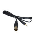 【shenggangshangmao001】Car Black AUX Audio Cable CD to auxiliary MP3 Adapter lead fit For Kenwood. 
