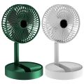 Desktop Foldable Fan 2000mAh USB Rechargeable Portable Desk Fan Outdoor Camping Mini Floor Fan 4-Speed Home Silent Electric Fan. 