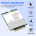 T77W595 4G ​LTE Card Module LT4120 796928-001 MDM9625 for Probook/EliteBook 820 840 850 G2 G3 4G Module Network Card. 