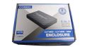 3.5 Inch 2.5 Inch USB 3.0 SATA HDD Enclosure, Portable SATA To USB 3.0 Hard Drive Reader With Upgraded Cable For 2.5'' 3.5" SSD HDD On Business Travel, Up To 6TB, Support UASP External Hard Disk Box. 