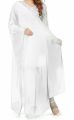 White Chiffon Dupatta For Girls/Ladies-Chiffon Dupatta 2.5 Meter Color Premium Chiffon Quality Durable Fabric Reasonable Stylish Look Dupatta. 