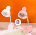 LED Mini Book Light Reading Light Mini Clip-On Study Desk Lamp Battery Powered Flexible Bedside Table Lamp Lighting Lamps - 2098. 