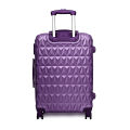 Medium 24" Hard Case  Suitcase 4 Wheel Travel Luggage Trolley Lightweight Hand Luggage Bag Case. 