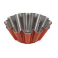 Techmanistan Non-Stick Flower Cake Mold, Aluminum Jelly Mold, Ribbed Cake Pan, Molten Cake Mold, Jelly Mould. 