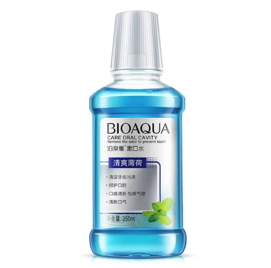 OEM private label bioaqua mint extract deep cleansing whitening teeth oral cleansing keep mouthwash cool