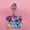 Disney Princess Cute Work Card Clip Doctor Nurse ID Name Badge Reel Holder Reels Chest Tag Accessories Factory Pass Card Clips. 