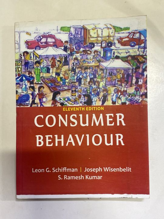 CONSUMER BEHAVIOUR 11th EDITION BY LEON G SCHIFFMAN | Daraz.pk