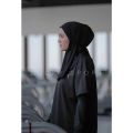 Hijab sport Hijab sport n1ke muslim Veil White And Black volly fitness zumba gym. 