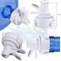 Techmanistan 19 Liters Bottle Gallon Water Nozzle, Water Dispenser Valve 55mm Non Threaded Jug Gallon Water Bottle Cap Reusable Plastic Spigot Faucet. 