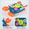 Push and Pull Toys Wheel Car Walker Toys Hand Pushing Crab- Gear 360 Degree Rotation(2591 / 2914). 