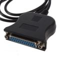 IEEE 1284 25-Pin Parallel Port To USB 2.0 Printer Cable USB To Parallel, USB to 25 Pin Parallel Port Adapter.. 